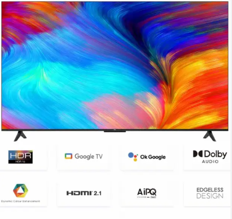 Smart Tivi TCL 4K 55P638 55 inch Google TV Giá rẻ nhất HN