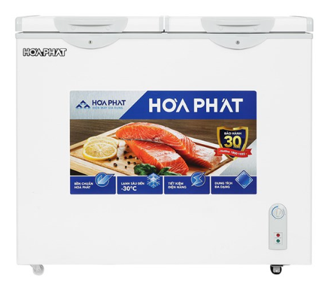 Tủ đông Hòa Phát 2 ngăn 205 lít HPF BN6205  Giá Rẻ CHính Hãng Mới 100%