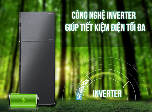 Tủ lạnh Hitachi Inverter 290 lít H350PGV7(BBK)