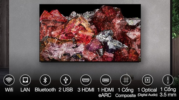 Google Tivi Mini LED Sony 4K 85 inch XR-85X95M ( 85X95M ) 2024