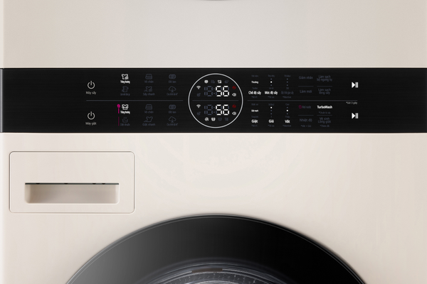 Tháp giặt sấy LG WT1410NHE WashTower Inverter giặt 14 kg - sấy 10 kg