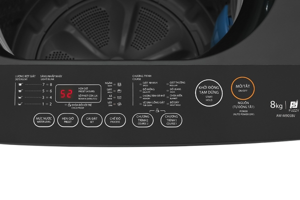 Máy giặt Toshiba 8 kg AW-M905BV(MK) Mới 100%