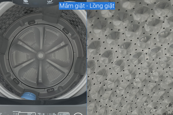 Máy giặt Toshiba Inverter 12 kg AW-DUK1300KV (MK)