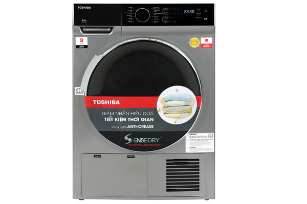 Máy sấy ngưng tụ Toshiba 8 kg TD-K90MEV(SK) Mới 100%