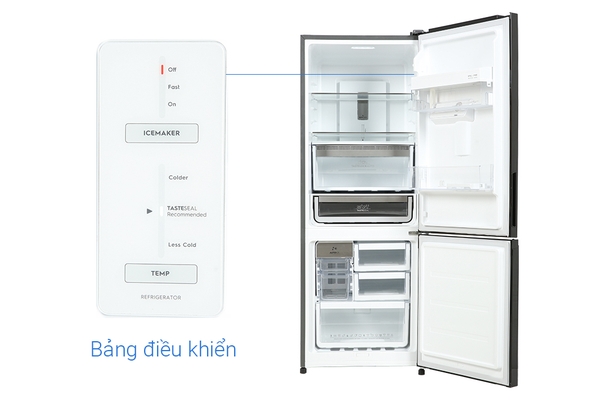 Tủ lạnh Electrolux Inverter 308 lít EBB3462K-H