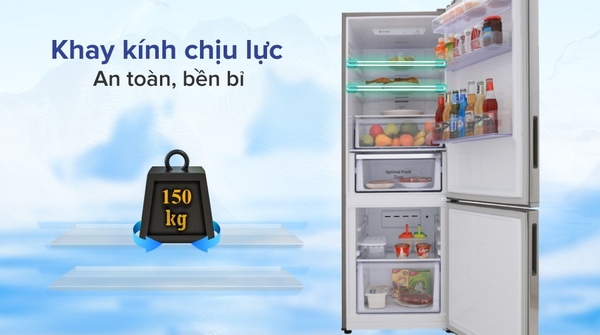 Tủ lạnh Samsung Inverter 310 lít RB30N4010S8/SV