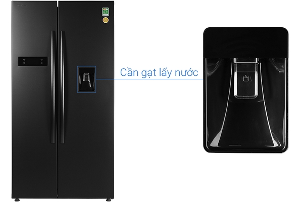 Tủ lạnh Toshiba SBS Inverter 493L RS637WE-PMV(06)-MG