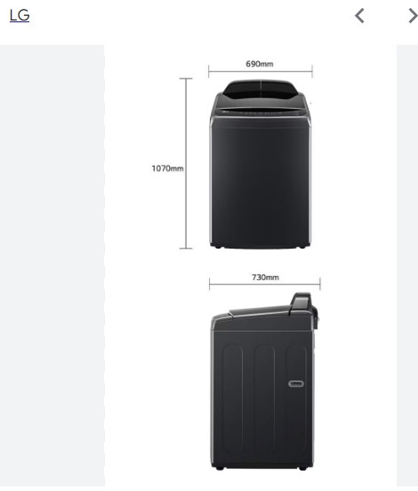 Máy giặt LG AI DD Inverter 25 kg TV2725SV9J Mới 100% Kho LG Chính hãng Rẻ nhất