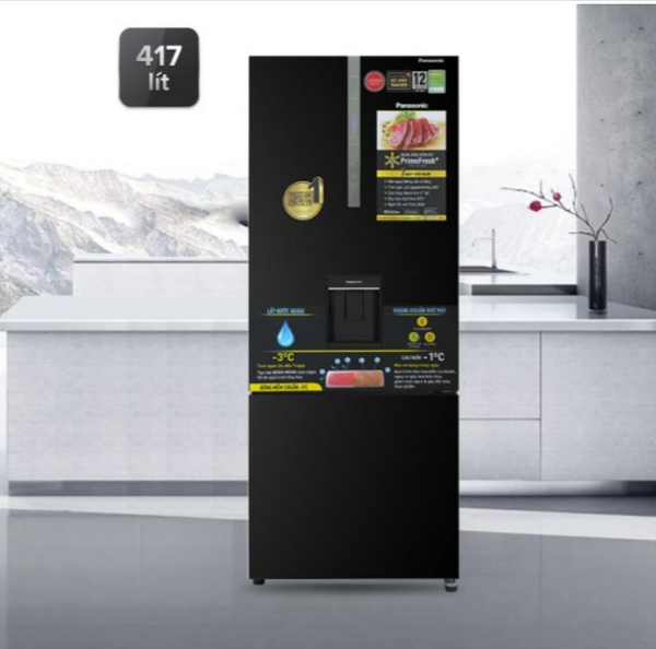 Tủ Lạnh Panasonic Inverter 420 Lít NR-BX471WGKV Chính Hãng mới 100% kho Panasonic Hà Nội