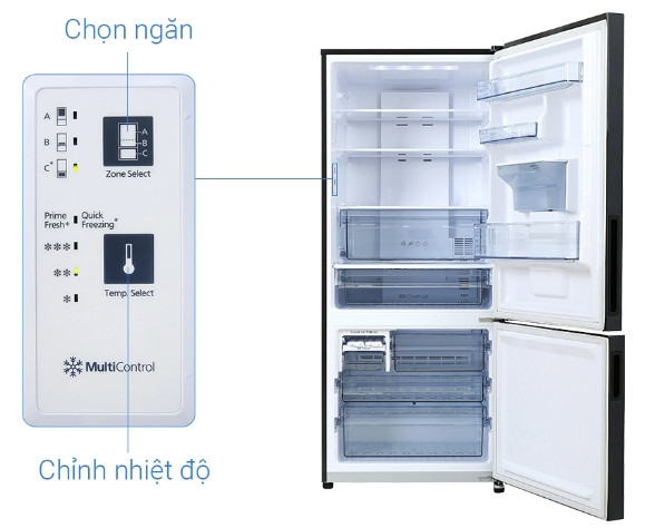 Tủ Lạnh Panasonic Inverter 380 Lít NR-BX421WGKV Mới 100% Chính Hãng Bảo Hành 2 Năm Giá Rẻ Nhất