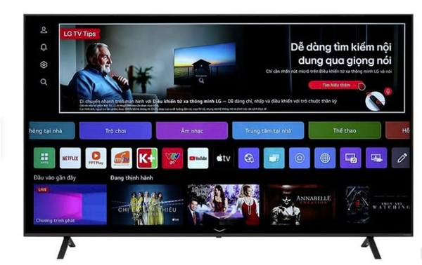 Smart Tivi LG 86NANO81TSA Nanocell 2024 86 inch Mới 100% Chính hãng