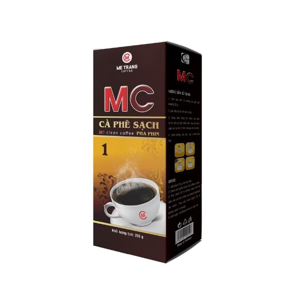 Cà phê bột hút chân không MC1 (MC1 vacuum ground coffee)