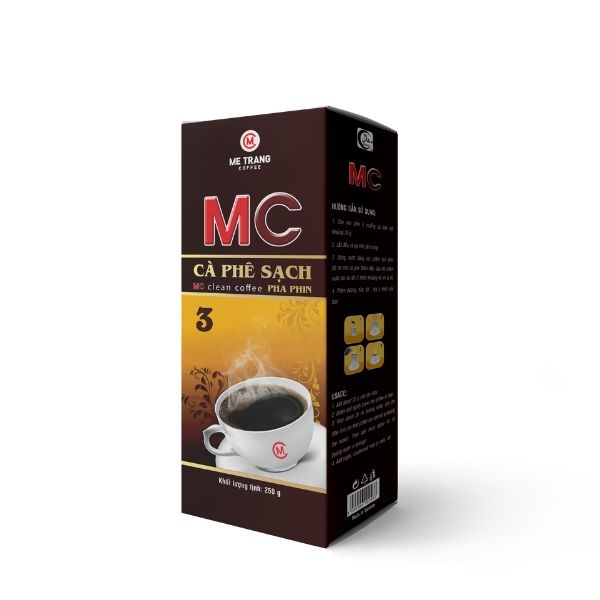 Cà phê bột hút chân không MC3 (MC3 vacuum ground coffee)