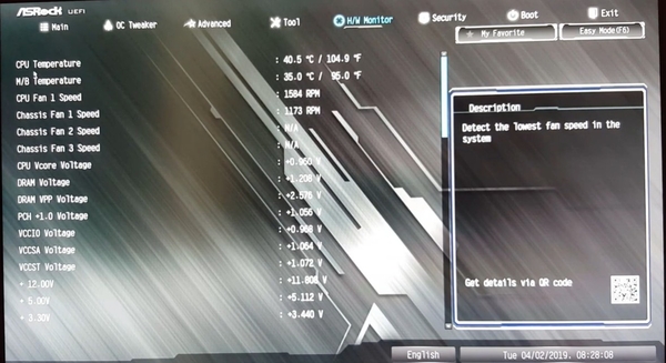 Acer Predator Triton 500 SE bios