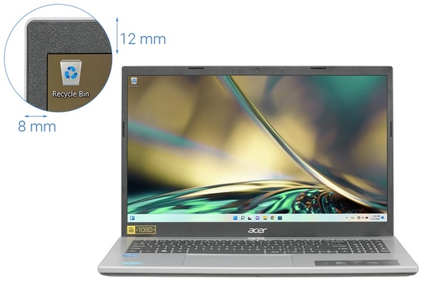 [Laptop cũ] Acer Aspire 3 A315 58 - Core i5 1135G7 RAM 8GB SSD 512GB 15.6 inch FHD