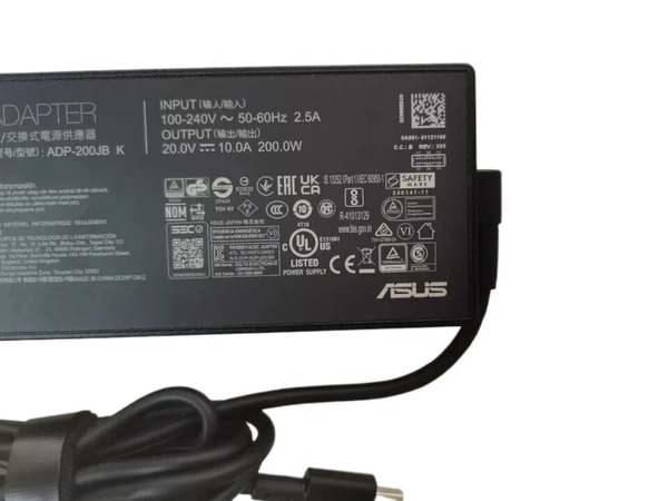 Sạc Asus 200W chữ nhật, Adapter for ROG Zephyrus G14 2024 GA403UV-QS020W ADP-200JB