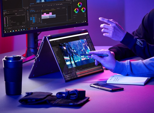 [Laptop gaming cũ] Asus ROG Flow X16 GV601RW - AMD Ryzen 9 6900HS RTX 3070Ti 2.5K 16inch 165Hz Cảm ứng xoay 360 độ
