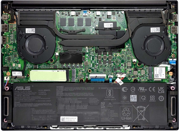 Laptop Asus Vivobook Pro 14X OLED M7400 - R9 5900HX RAM 16GB RTX3050Ti 2.8K OLED