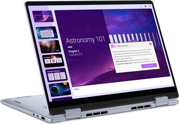 Laptop Dell 14 Plus 2-in-1 LDB04250 - Core Ultra 7 256V RAM 16GB SSD 1TB 14 inch FHD+ Touch Screen