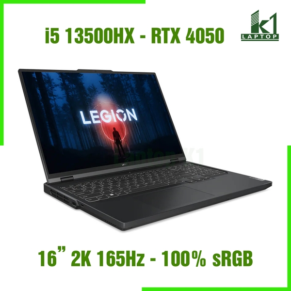 Laptop Gaming Lenovo Legion Pro 5 16IRX8 2023 - Core i5 13500HX RTX 4050 16 inch 2K 165Hz