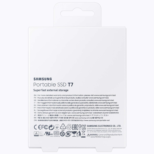 Ổ cứng di động SSD Portable 500GB Samsung T7