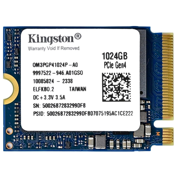 Ổ cứng SSD M2-PCIe 1TB Kingston GP4 2230