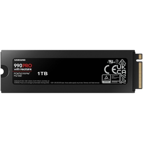 Ổ cứng SSD M2-PCIe 1TB Samsung 990 PRO (kèm tản nhiệt - Chuyên game PlayStation PS5)