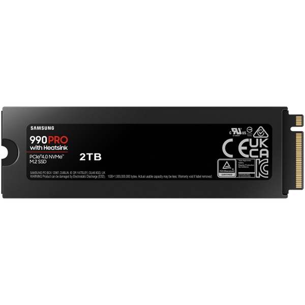 Ổ cứng SSD M2-PCIe 2TB Samsung 990 PRO (kèm tản nhiệt - Chuyên game PlayStation PS5)