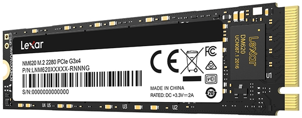 Ổ cứng SSD M2-PCIe 512GB Lexar NM620 NVMe 2280