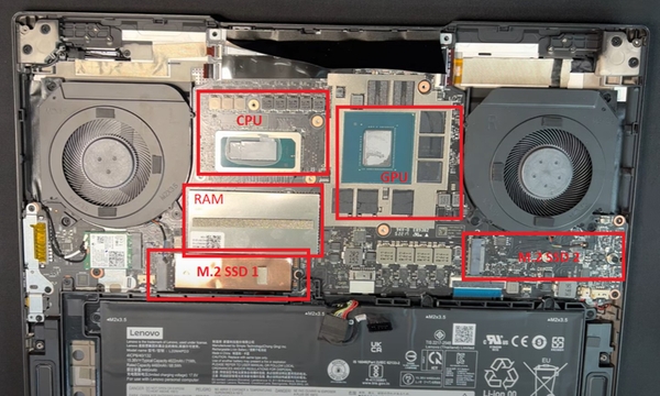 [Laptop Gaming cũ] Lenovo Legion 7 2021 16ITHg6 - Core i7 11800H RAM 16GB NVIDIA RTX3080 16 inch 2K 165Hz