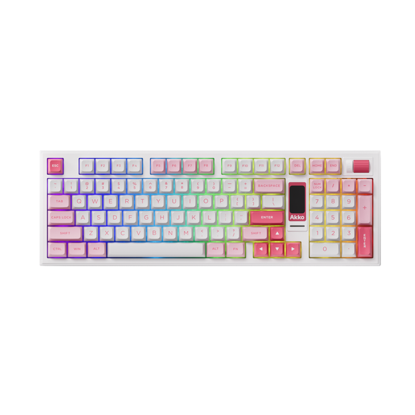 Bàn phím cơ Akko 5098B Prunus Lannesiana ( RGB/ Hotswap/ v3 Piano Pro )