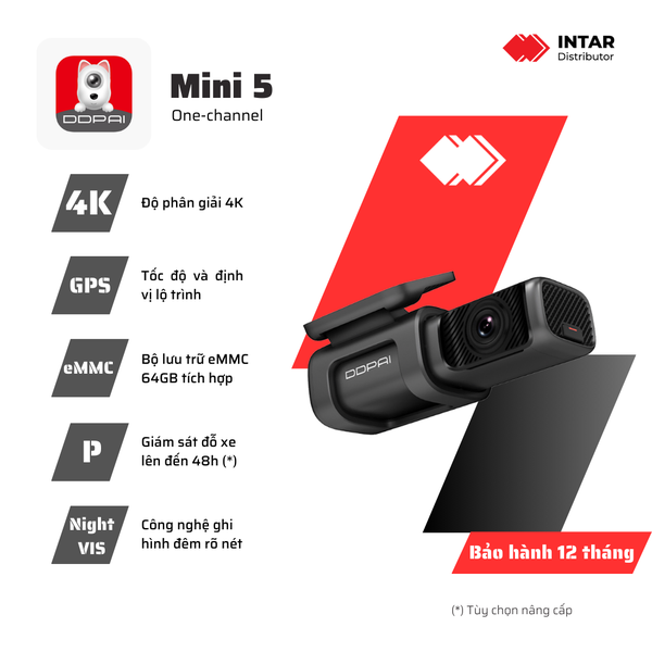 Camera hành trình DDPAI Mini 5