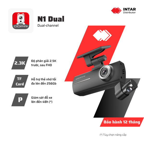 Camera hành trình DDPAI N1 Dual