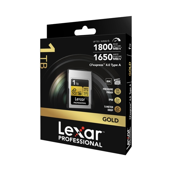 Thẻ nhớ Lexar® Professional GOLD CFexpress™ 4.0 Type A Card