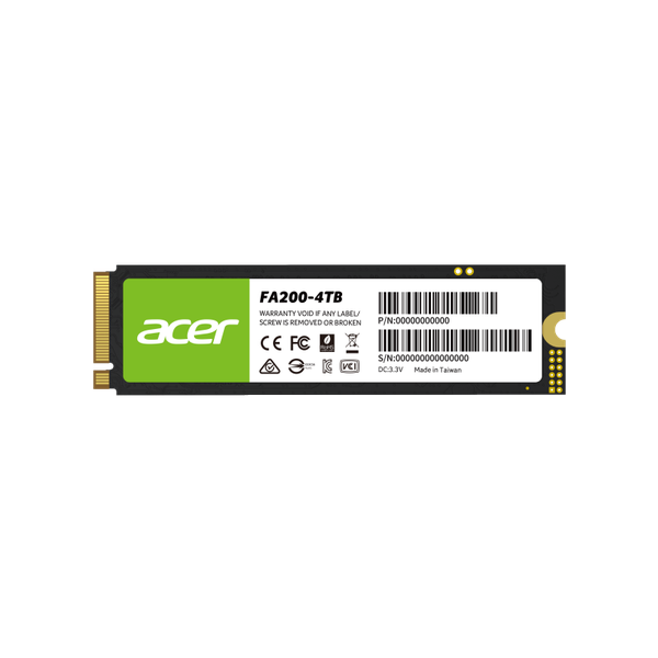 Ổ cứng Acer FA200 SSD M.2 NVMe 2.0 PCIe 4.0