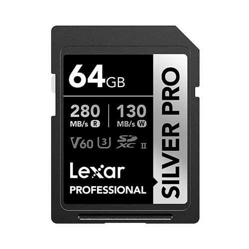 Thẻ nhớ Lexar® Professional SILVER Pro UHS-II Card