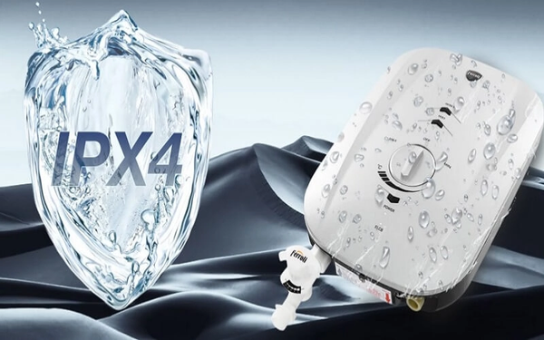 Tiêu chuẩn IPX4 trở lên: an toàn