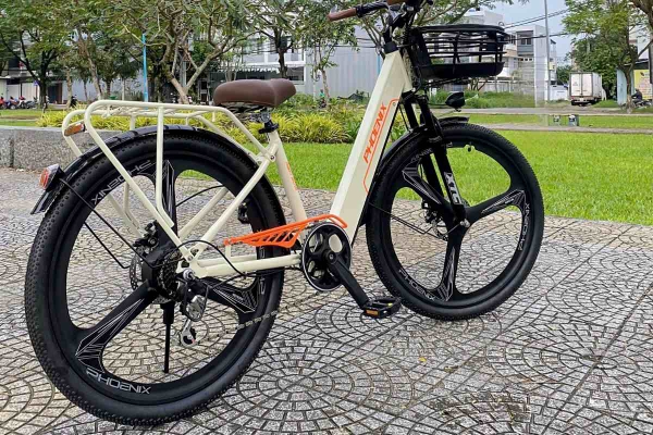 Bánh xe đạp trợ lực điện được tạo thành từ nhiều bộ phận quan trọng