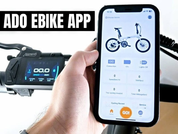 Các bước kết nối App xe đạp trợ lực điện ADO