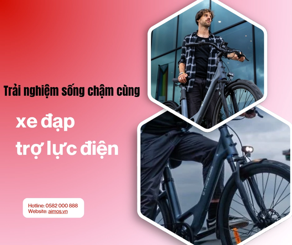 Sống chậm cùng xe đạp trợ lực điện