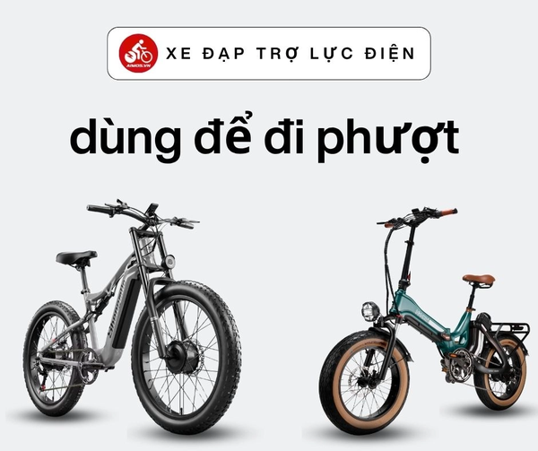 Xe đạp trợ lực điện dùng để đi phượt