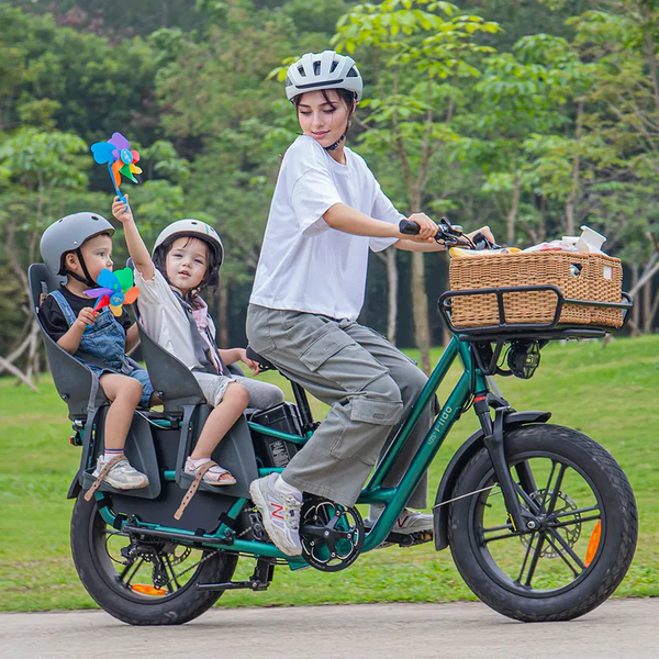 Xe đạp trợ lực điện tải trọng lên đến 200 kg