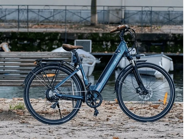 Xe đạp trợ lực điện FIIDO C11 sử dụng phanh dầu