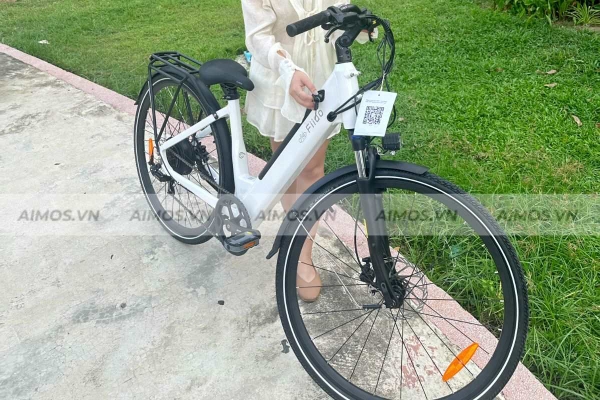 Xe đạp trợ lực điện Fiido C11 trang bị phanh đĩa thủy lực