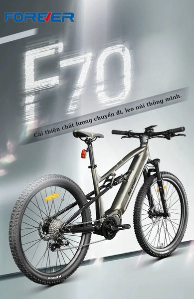 Xe đạp trợ lực điện Forever F70