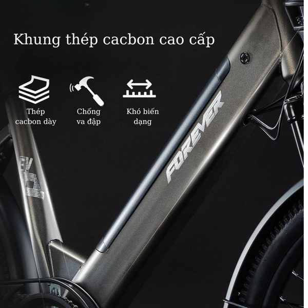 xe đạp trợ lực điện Forever F78 PRO