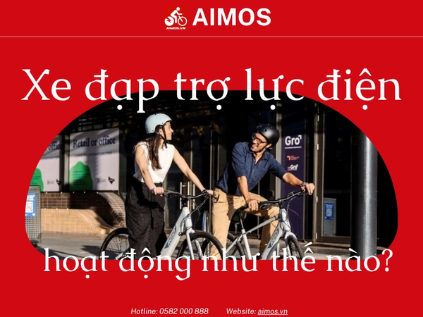 xe đạp trợ lực điện hoạt động