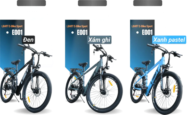 Giá xe đạp trợ lực điện Limit E001 với thiết kế hiện đại