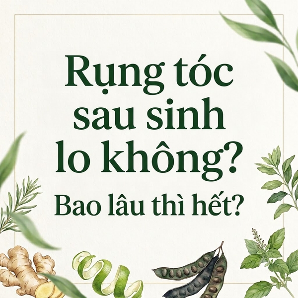 Rụng tóc sau sinh có đáng lo không? Bao lâu thì hết?