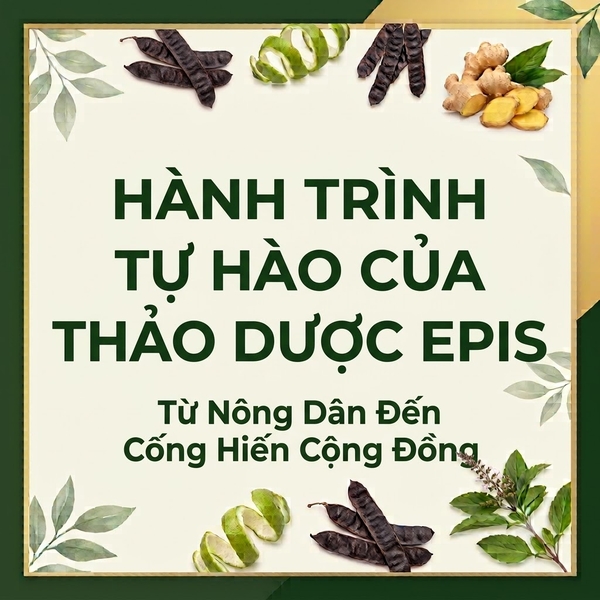 Hành Trình Tự Hào Của Thảo Dược Epis: Từ Nông Dân Đến Cống Hiến Cộng Đồng